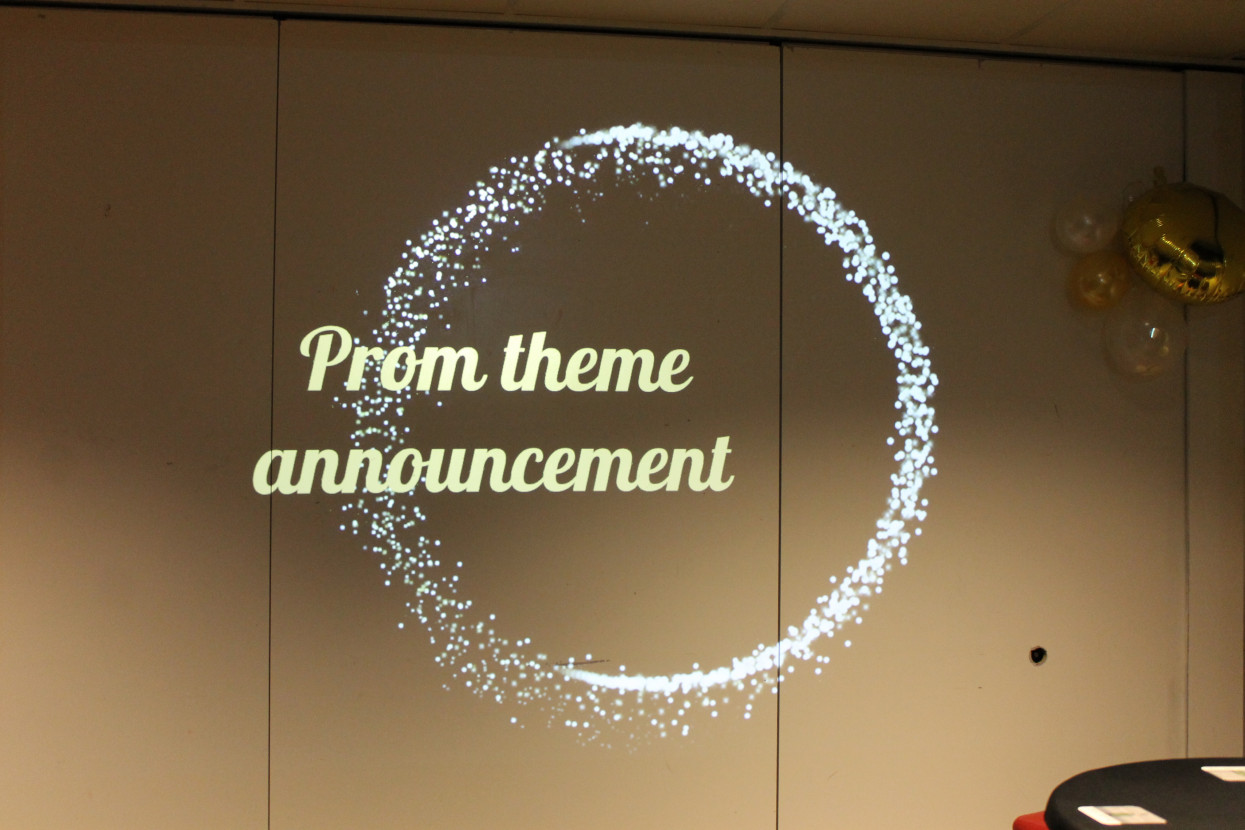 Prom theme announcement