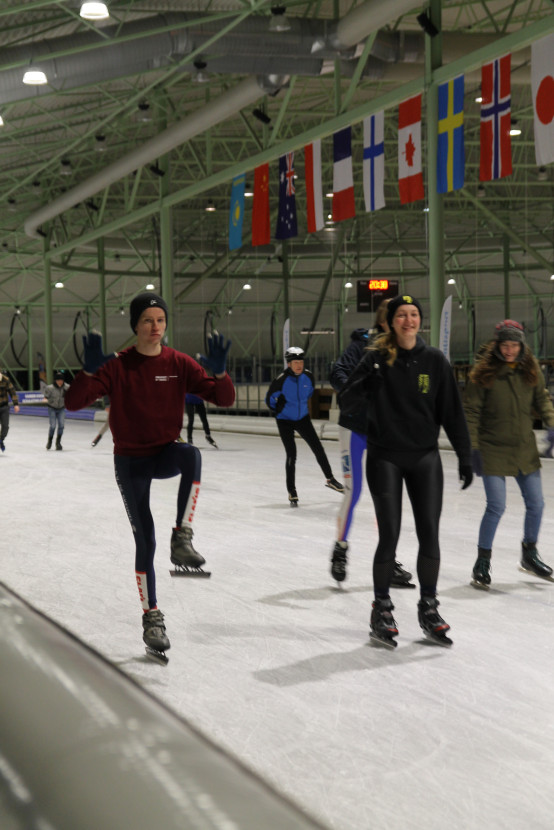 Iceskating with YER