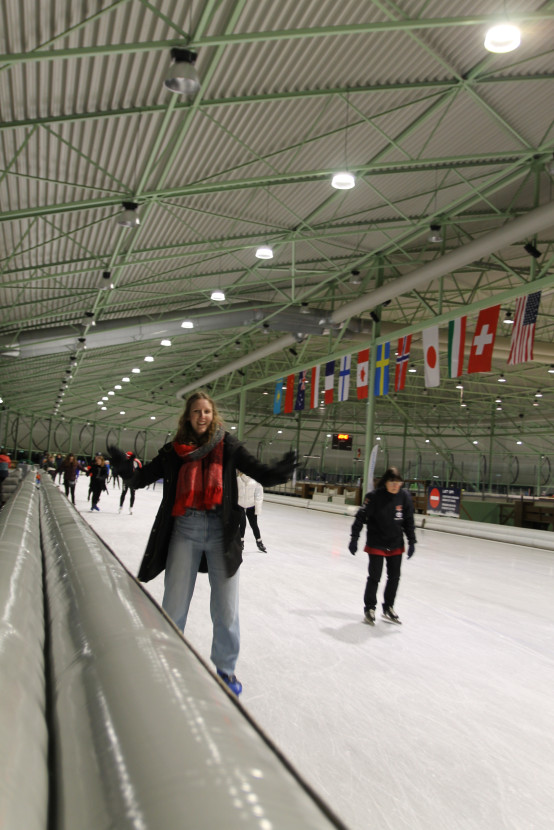 Iceskating with YER