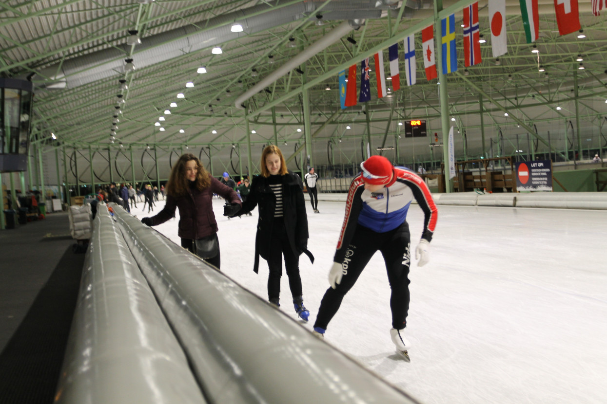 Iceskating with YER