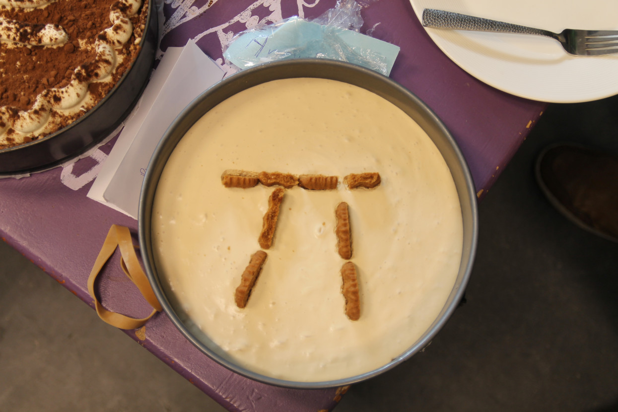 Pi day: Pie baking