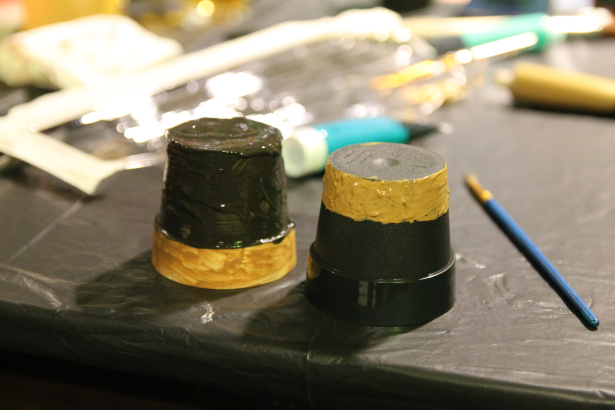 Plant pot painting