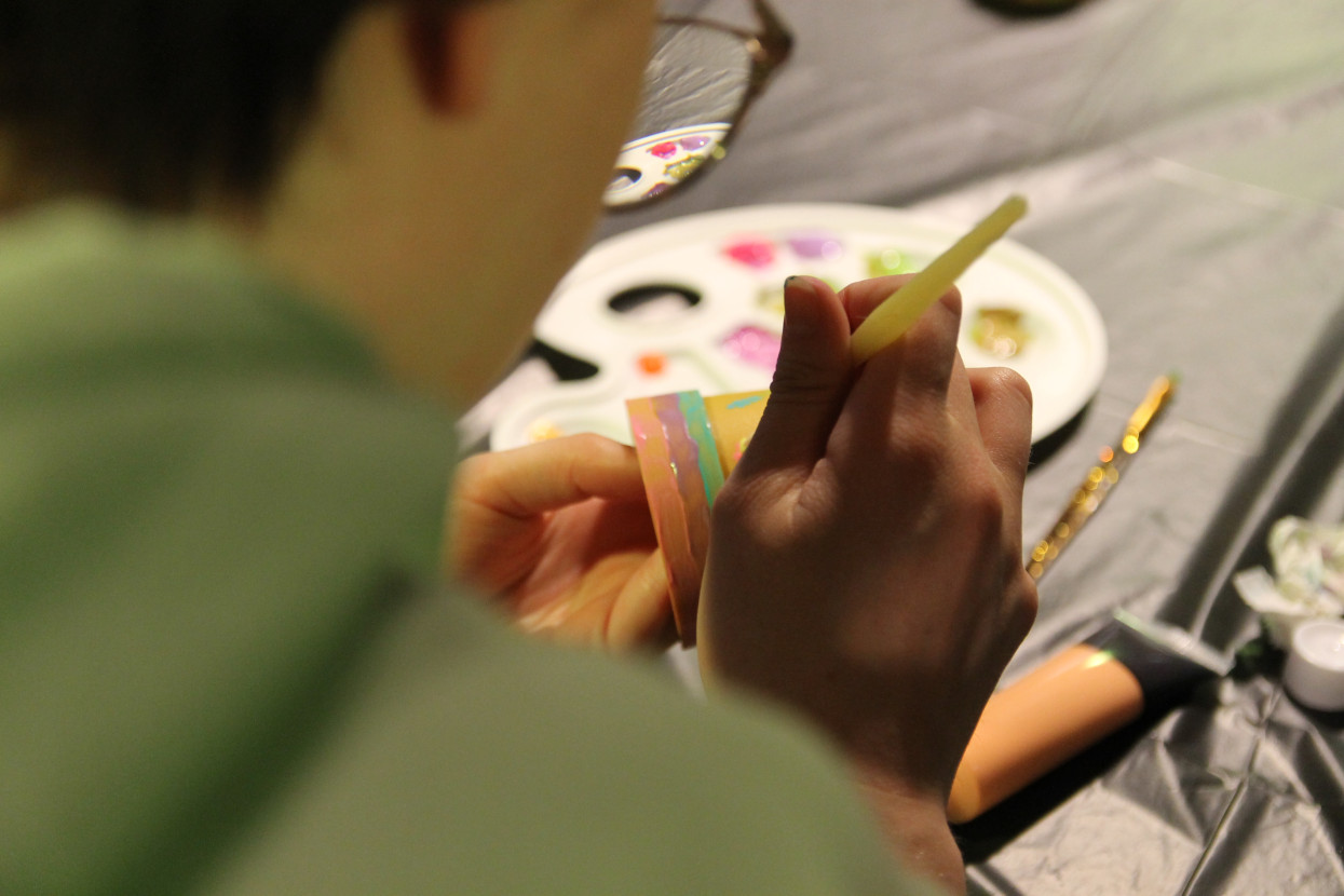 Plant pot painting