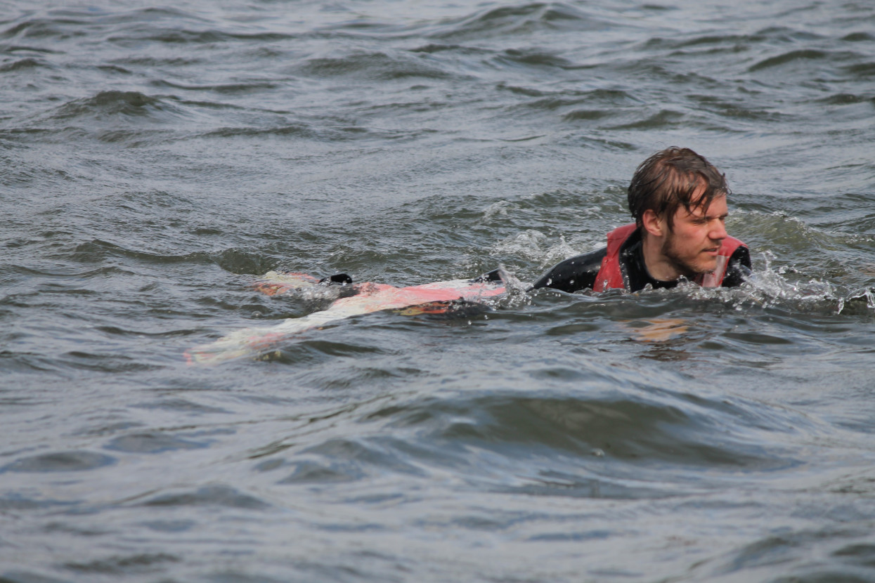 Big Ab-Actie activity: Waterskiing